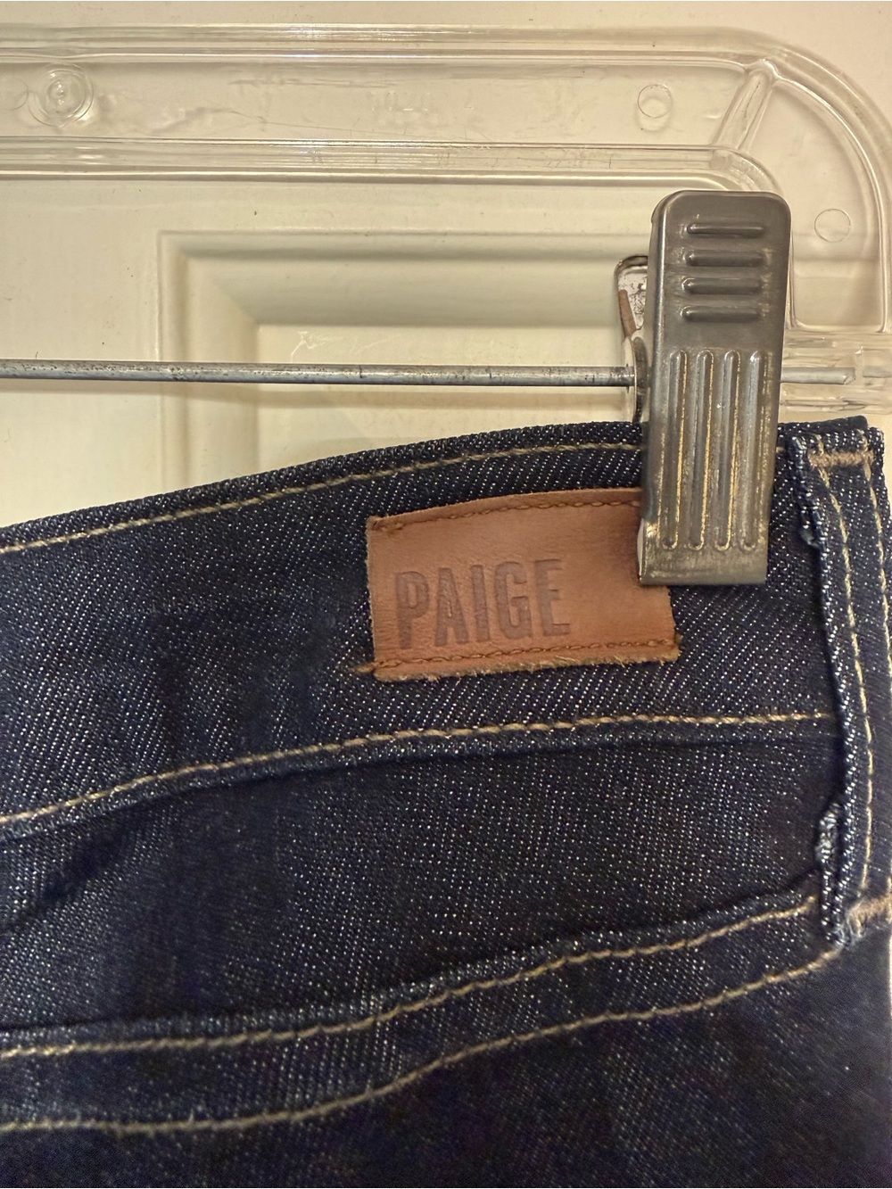 PAIGE Skyline Ankle Peg Skinny Dark Wash Jeans for Women Size 29 - Picture 6 of 7